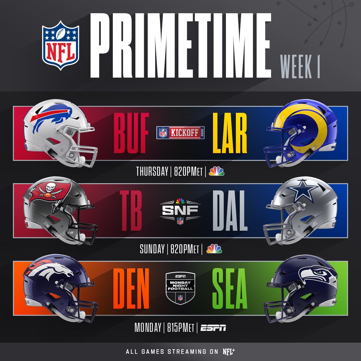 NFL Primetime Week1 - Colonial Bowling & Entertainment
