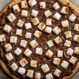 Marshmallow Nutella Pizza